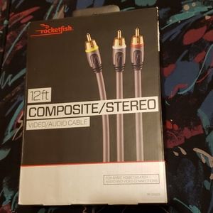 Composite/Stereo Video/Audio Cable
